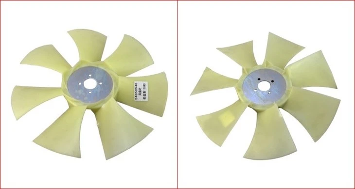 Forklift Spare Parts 2485C546 Plastic Fan Blade For Perkin.1104D, Premium best
