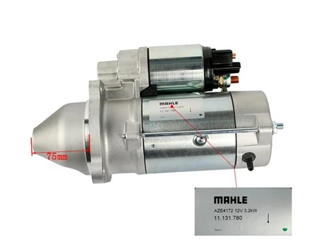 Hanzhi Forklift Parts 2873K632-P3 12V/3,2KW variklio starteris, skirtas Linde 352 / Perkins 1104