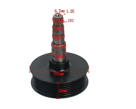 Engine Fan Belt Pulley For 8FD35~80/14Z, 16171-36761-71